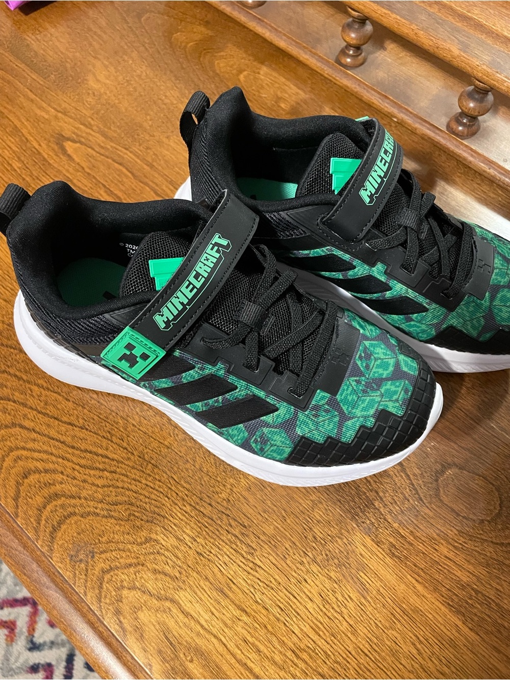 Adidas Minecraft Fortarun 4.0 Shoes Children